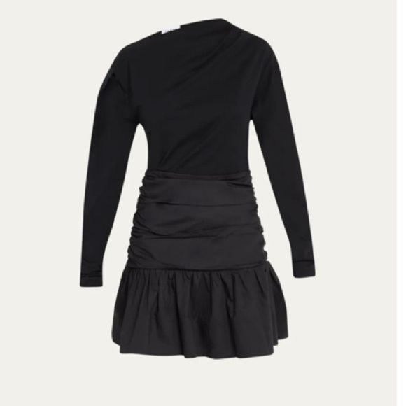 TANYA TAYLOR
Iris Gathered Jersey Mini Dress - Picture 2 of 5